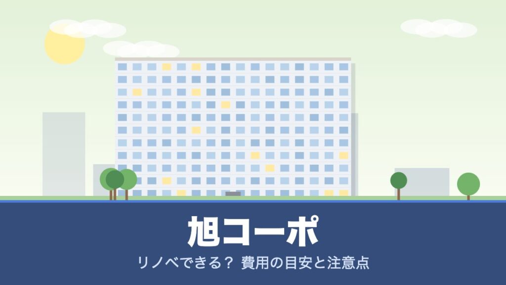 旭コーポのリノベーションのイメージ画像