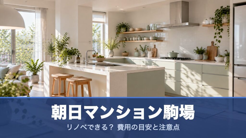 朝日マンション駒場のリノベーションのイメージ画像