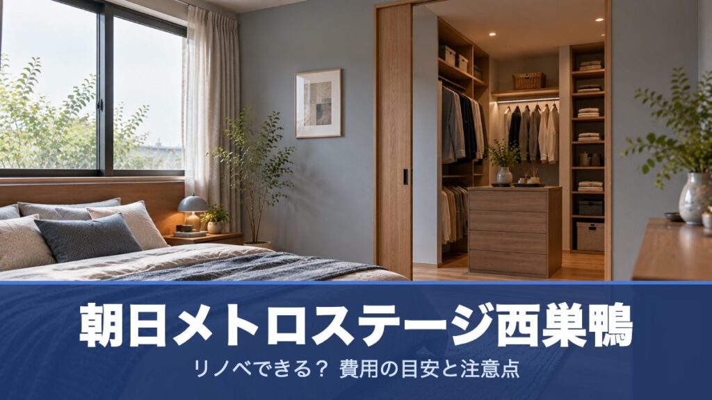 朝日メトロステージ西巣鴨のリノベーションのイメージ画像