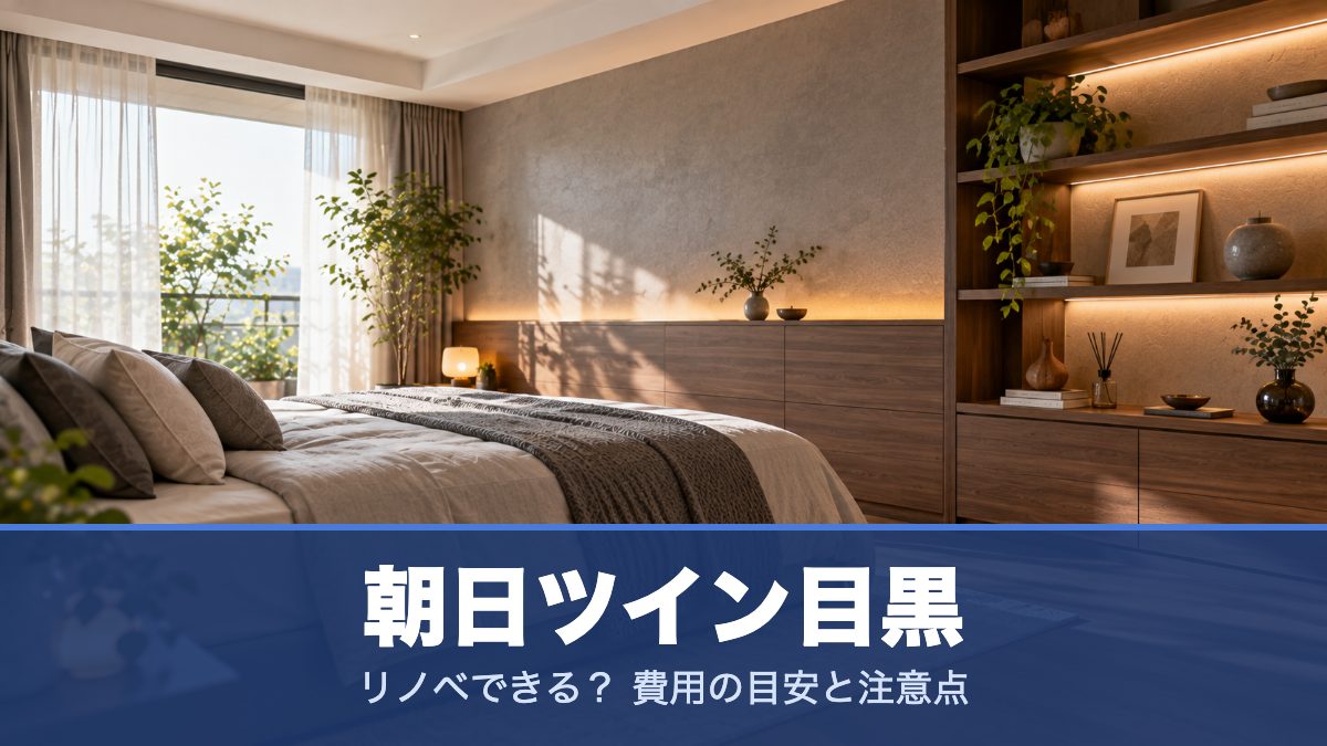朝日ツイン目黒のリノベーションのイメージ画像