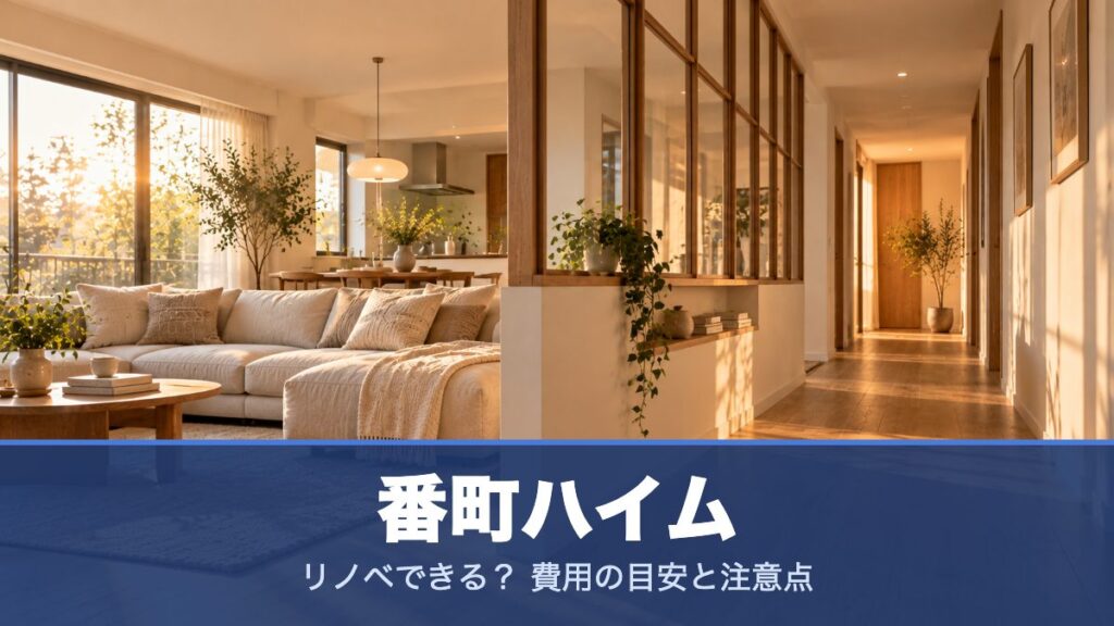 番町ハイムのリノベーションのイメージ画像