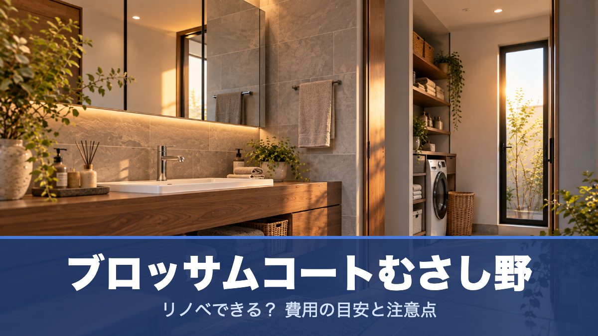 ブロッサムコートむさし野のリノベーションのイメージ画像