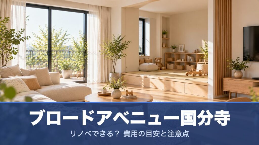ブロードアベニュー国分寺のリノベーションのイメージ画像