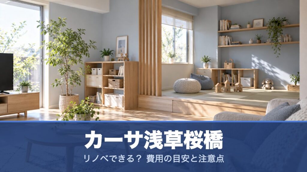 カーサ浅草桜橋のリノベーションのイメージ画像