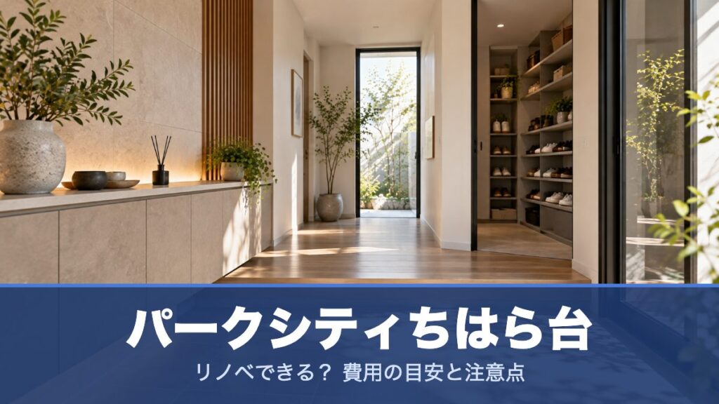パークシティちのリノベーションのイメージ画像