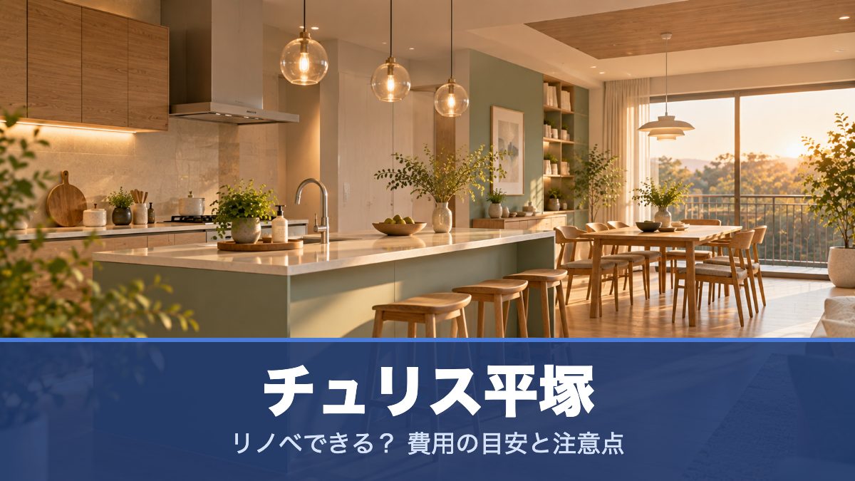 チュリス平塚のリノベーションのイメージ画像