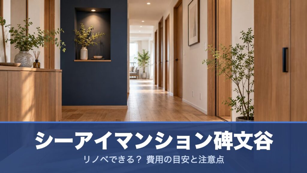 シーアイマンション碑文谷のリノベーションのイメージ画像
