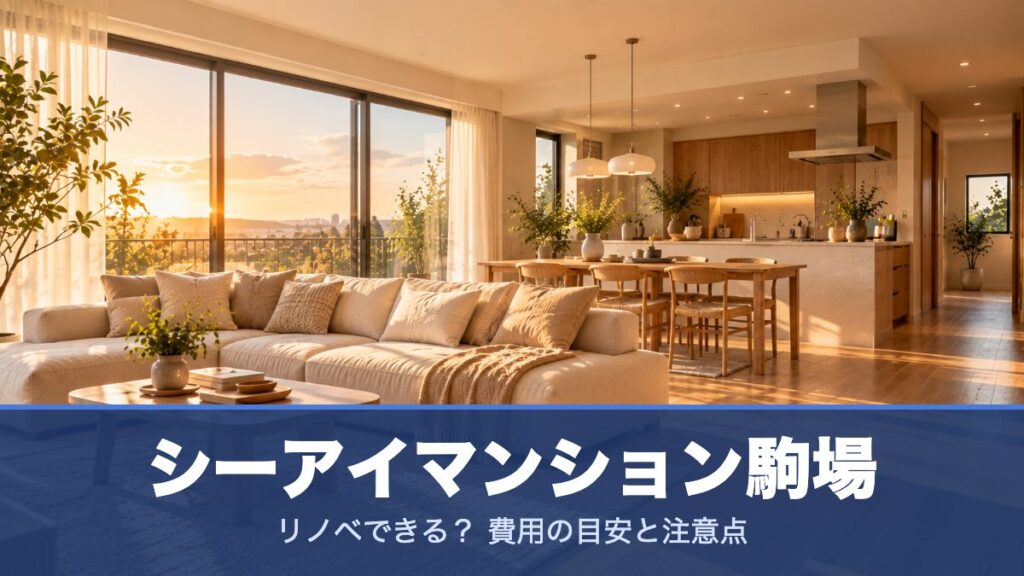 シーアイマンション駒場のリノベーションのイメージ画像