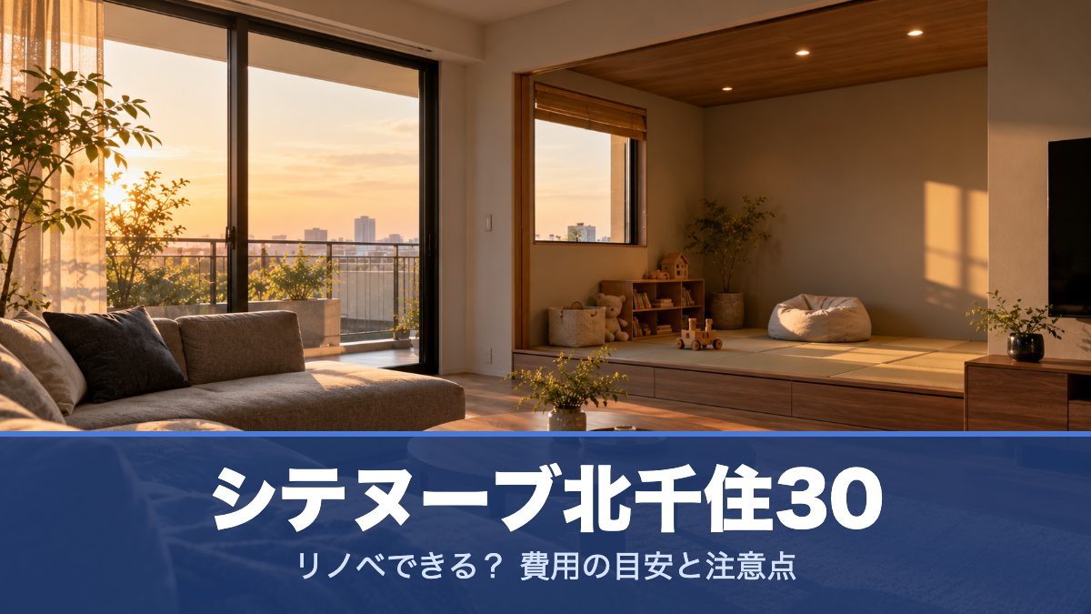 シテヌーブ北千住30のリノベーションのイメージ画像