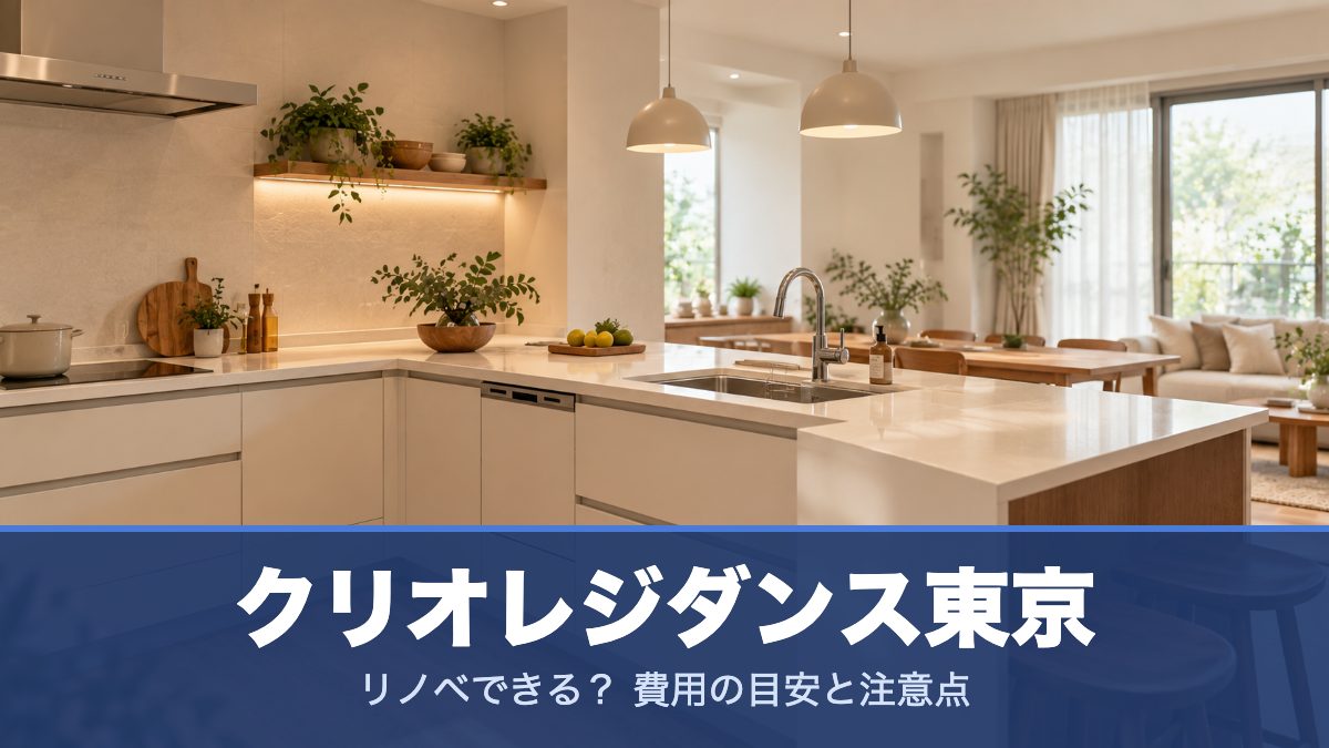 クリオレジダンス東京のリノベーションのイメージ画像