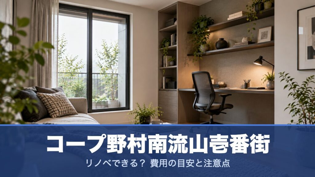 コープ野村南流山壱番街のリノベーションのイメージ画像
