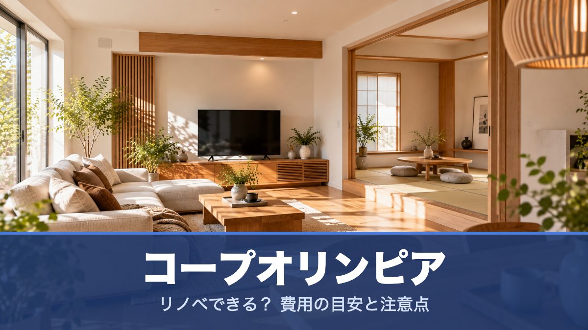 コープオリンピアのリノベーションのイメージ画像