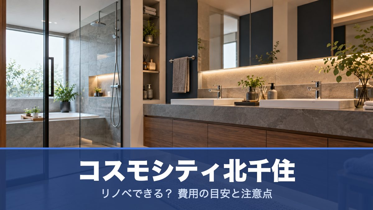 コスモシティ北千住のリノベーションのイメージ画像