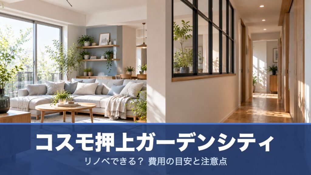 コスモ押上ガーデンシティのリノベーションのイメージ画像