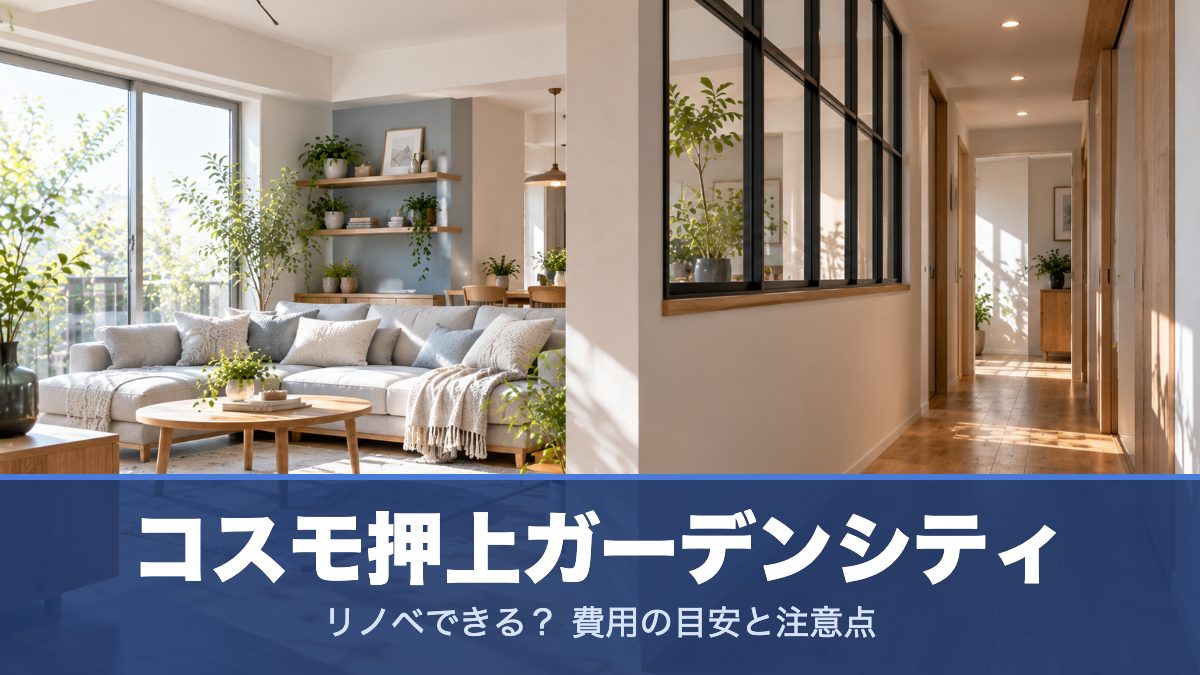コスモ押上ガーデンシティのリノベーションのイメージ画像
