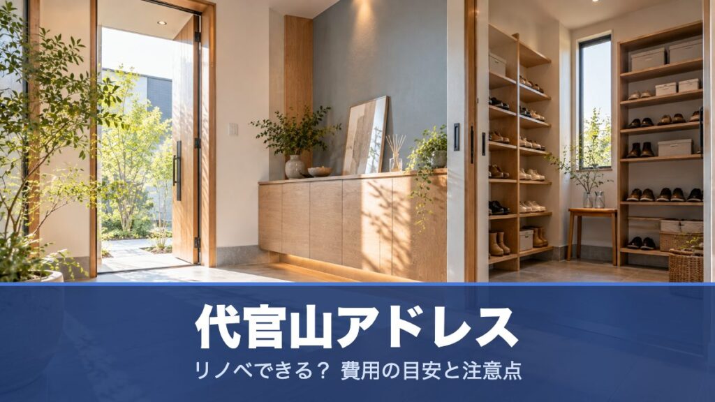 代官山アドレスのリノベーションのイメージ画像