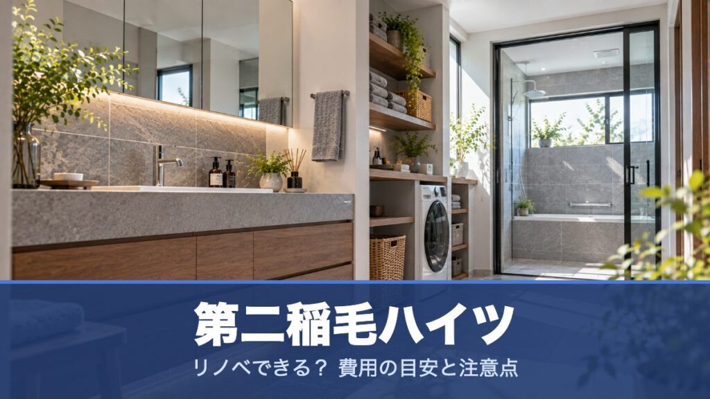 第二稲毛ハイツのリノベーションのイメージ画像