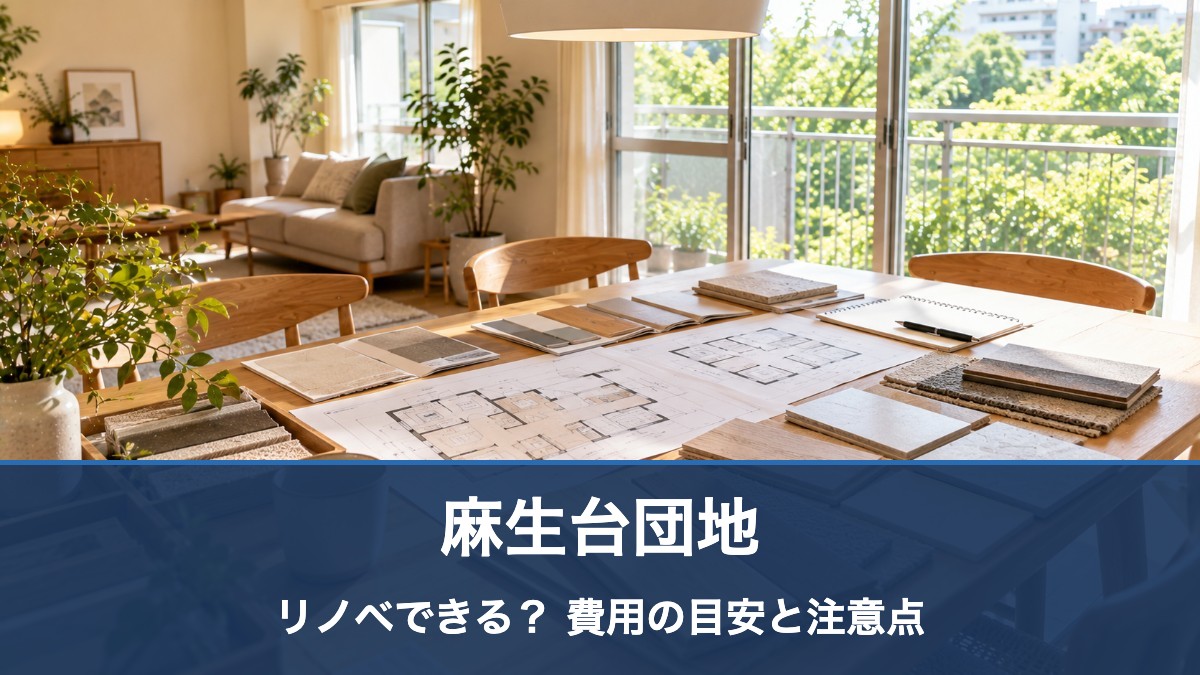 麻生台団地のリノベ・リフォーム