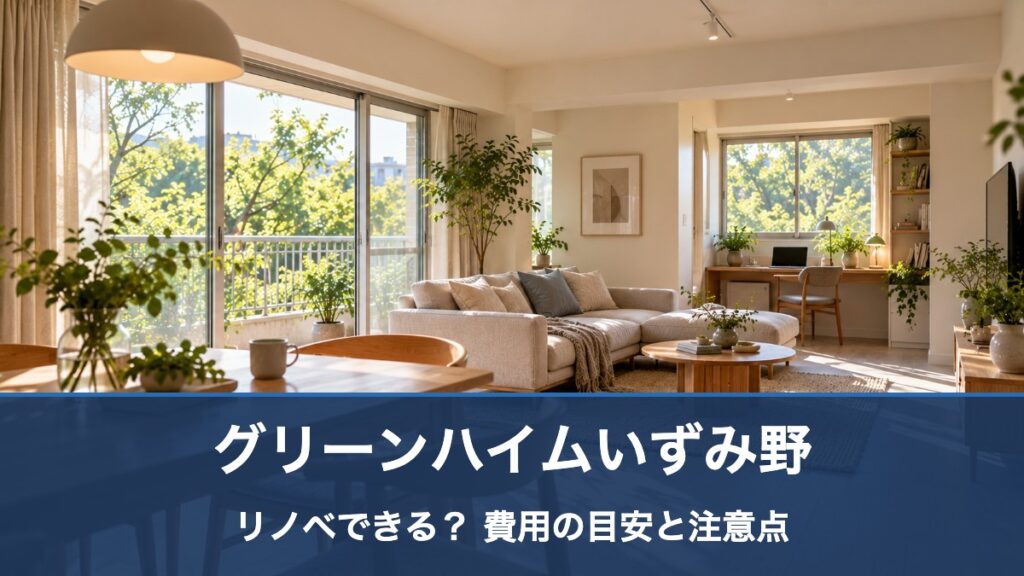 グリーンハイムいずみ野のリノベ・リフォーム
