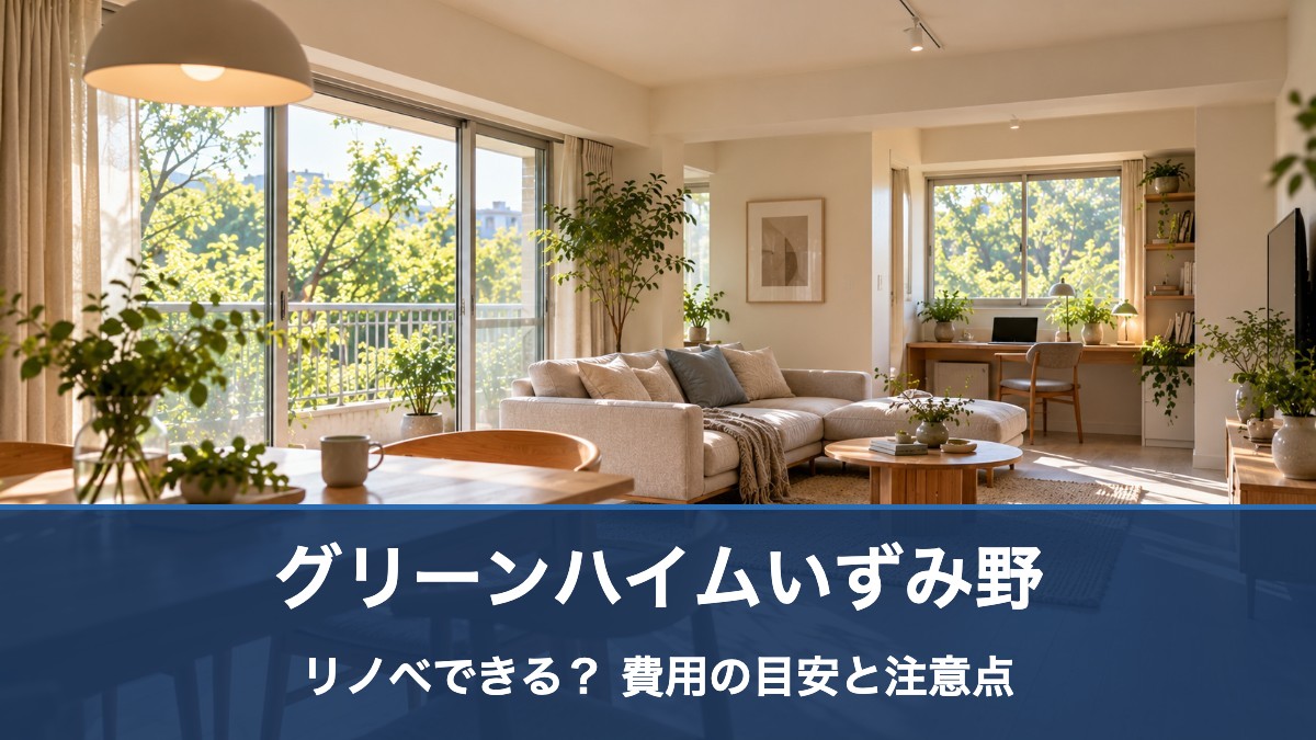 グリーンハイムいずみ野のリノベ・リフォーム