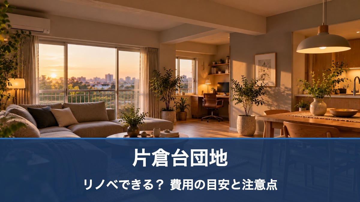 片倉台団地のリノベ・リフォーム