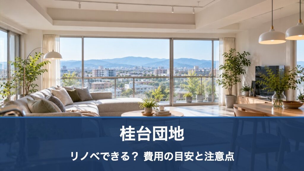 桂台団地のリノベ・リフォーム