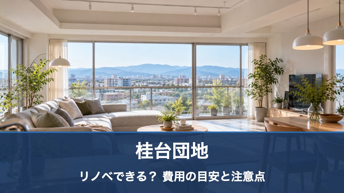 桂台団地のリノベ・リフォーム