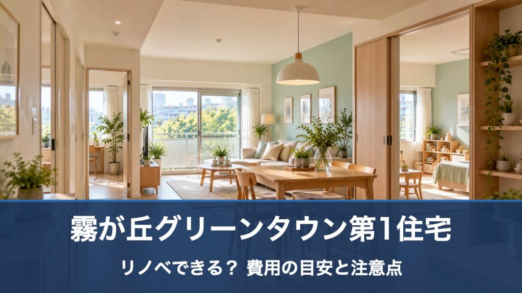 霧が丘グリーンタウン第1住宅のリノベ・リフォーム