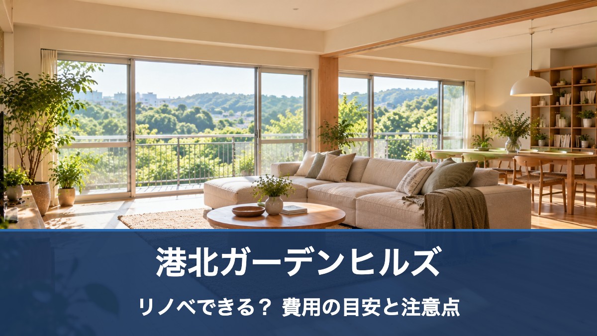 港北ガーデンヒルズのリノベ・リフォーム