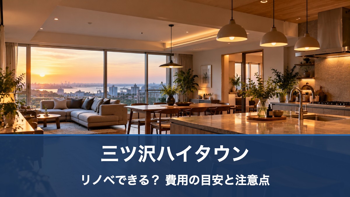 三ツ沢ハイタウンのリノベ・リフォーム