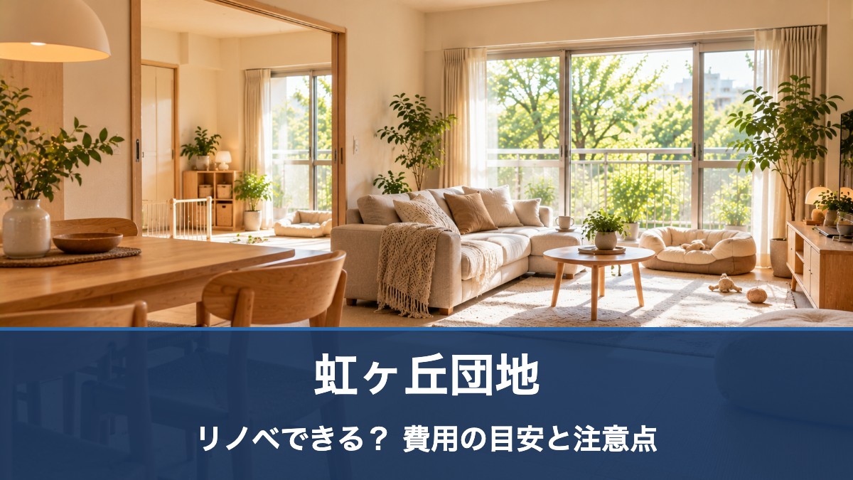 虹ヶ丘団地のリノベ・リフォーム