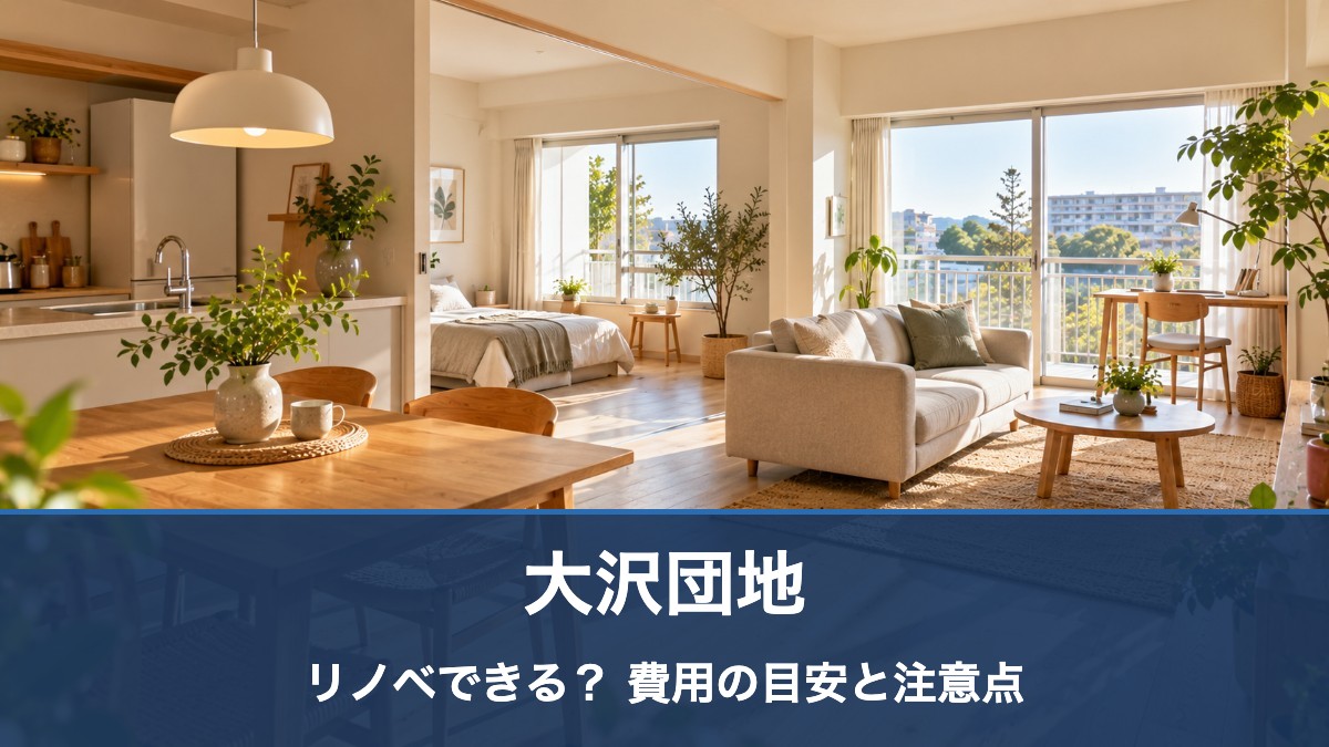 大沢団地のリノベ・リフォーム