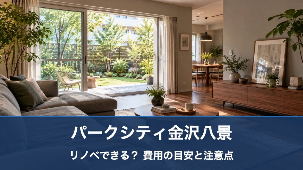 パークシティ金沢八景のリノベ・リフォーム