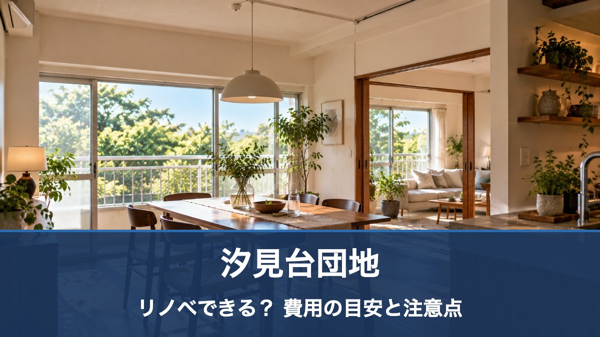 汐見台団地のリノベ・リフォーム