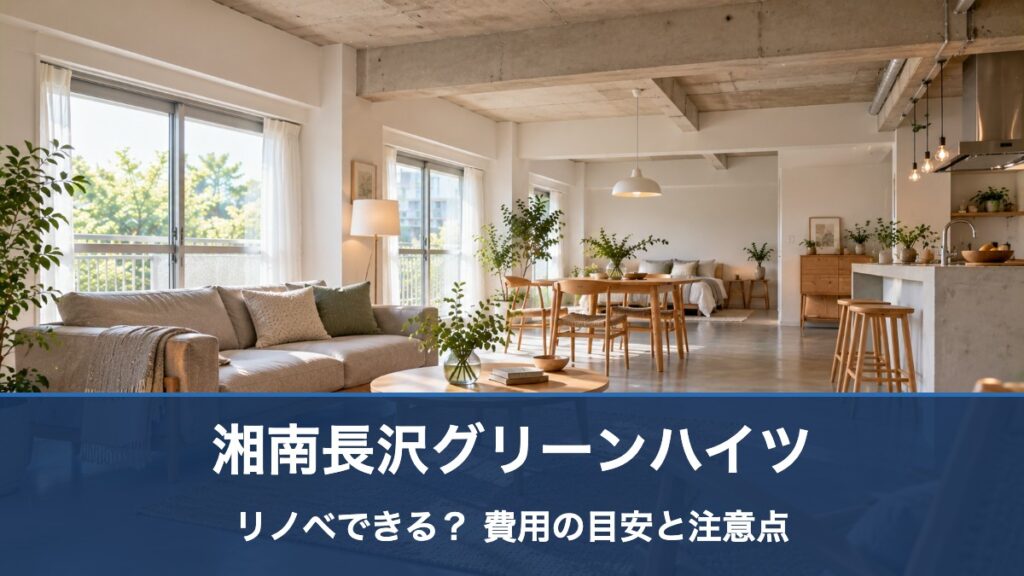 湘南長沢グリーンハイツのリノベ・リフォーム