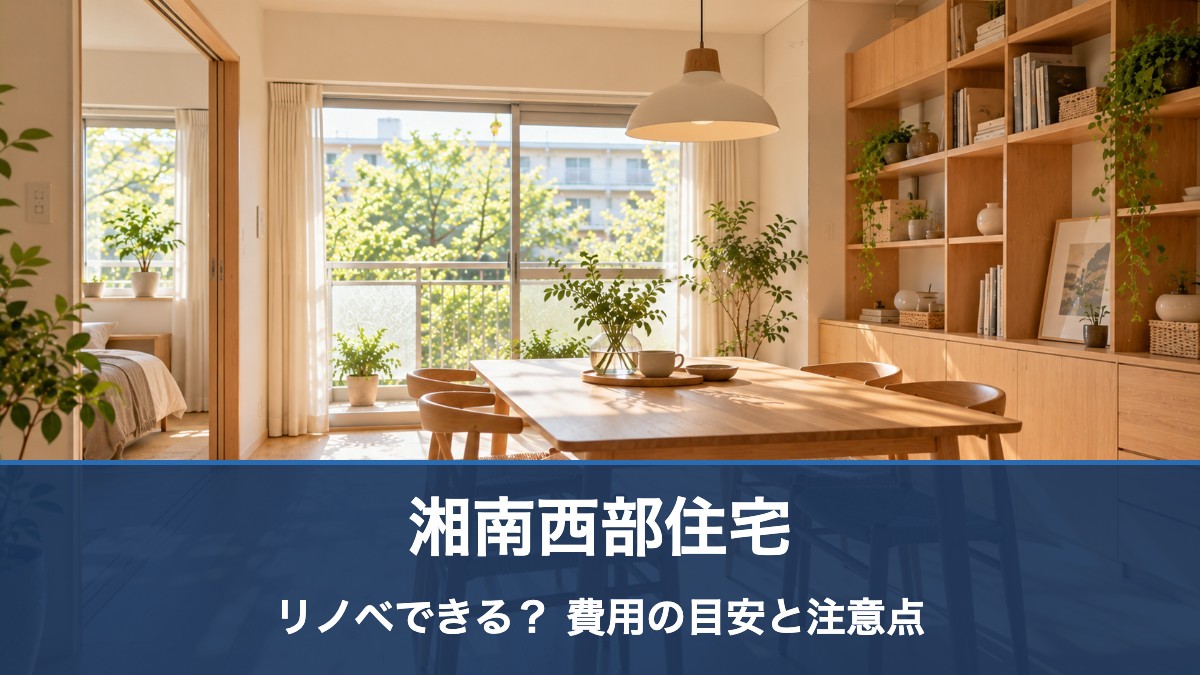 湘南西部住宅のリノベ・リフォーム