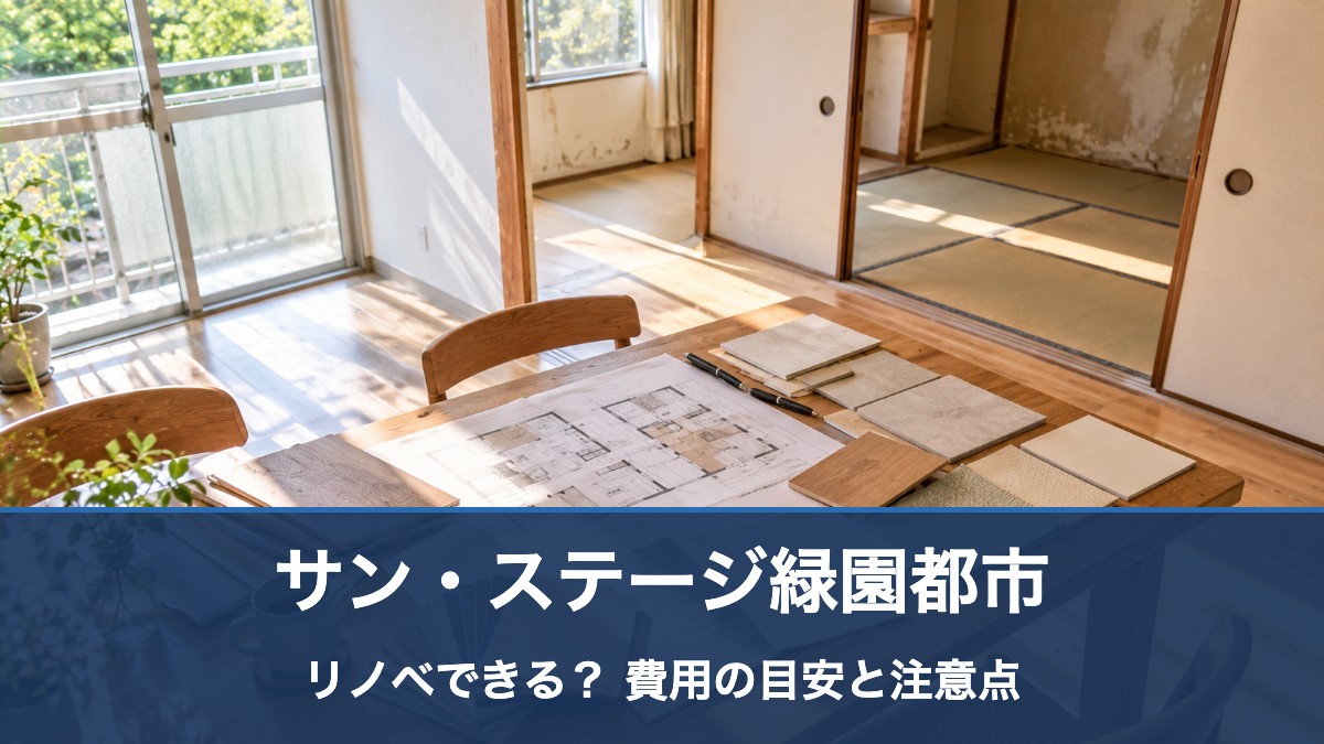 サン・ステージ緑園都市のリノベ・リフォーム