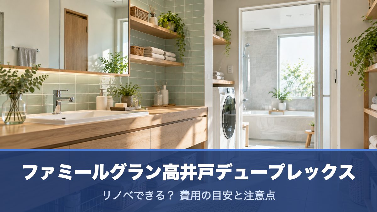 ファミールグラン高井戸デュープレックスのリノベーションのイメージ画像