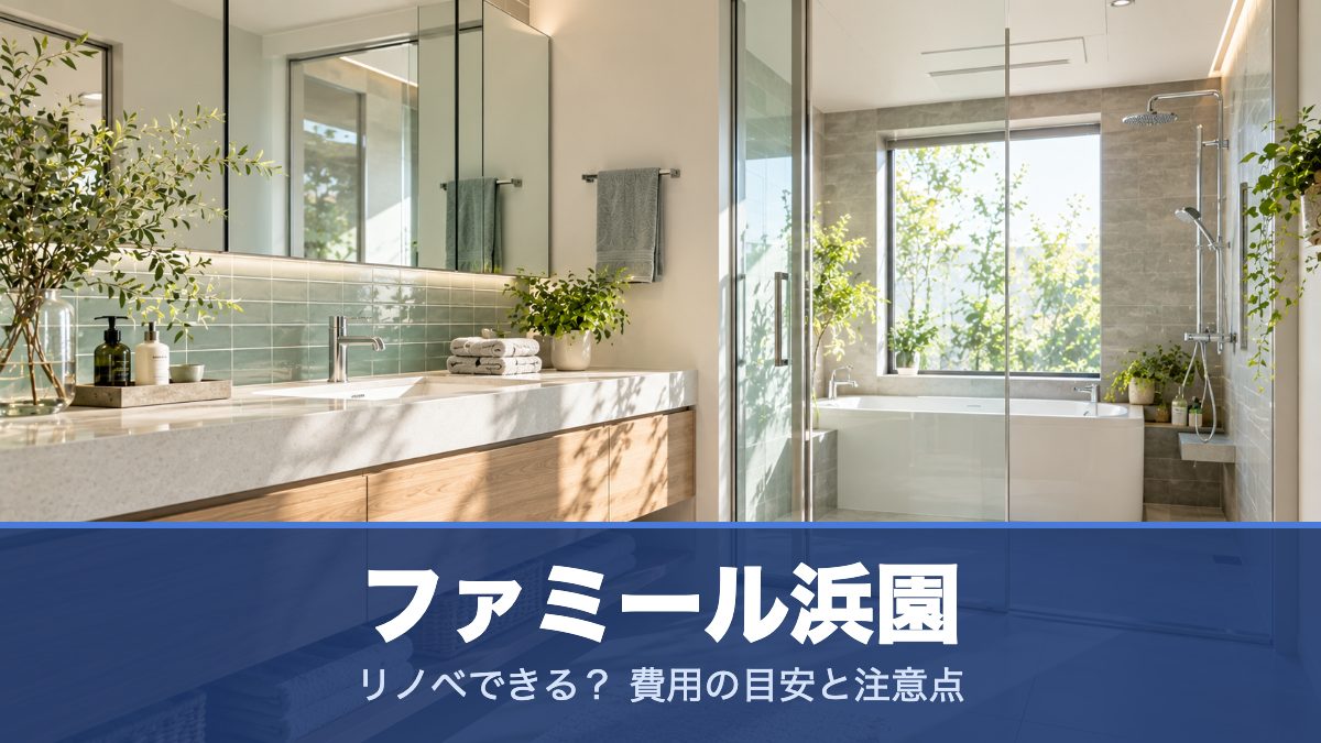 ファミール浜園のリノベーションのイメージ画像