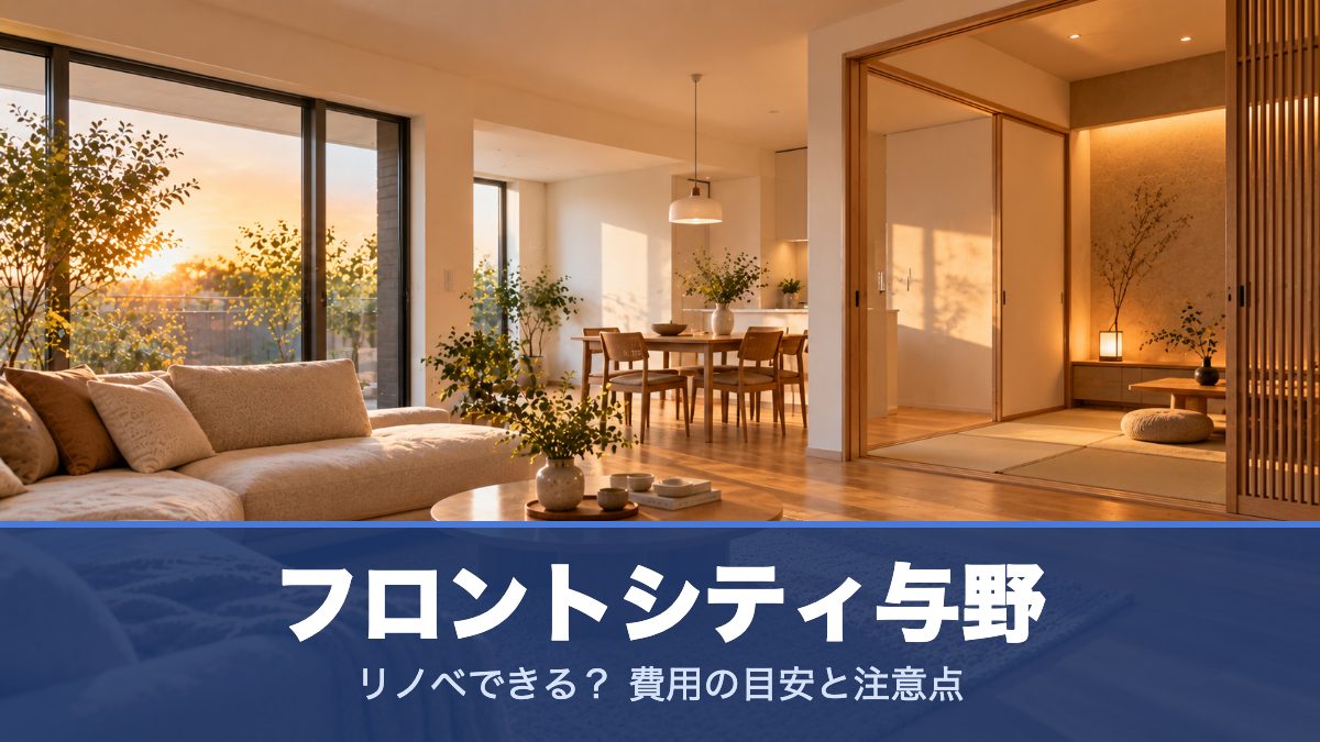フロントシティ与野のリノベーションのイメージ画像