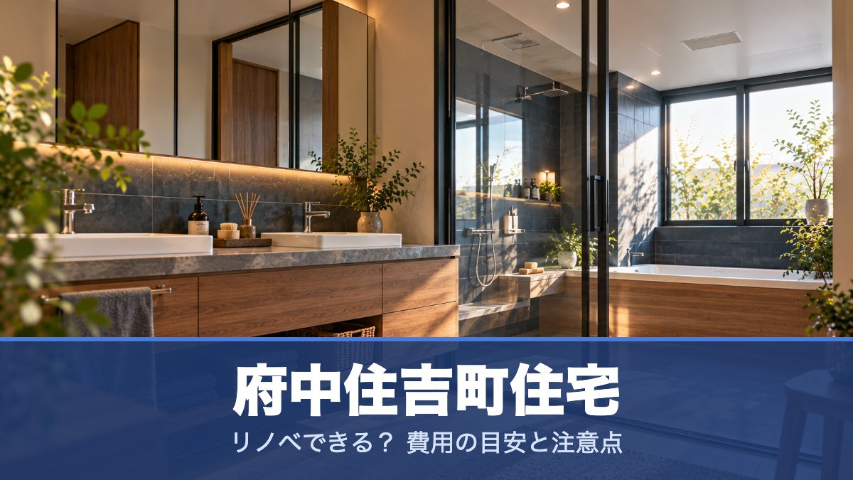 府中住吉町住宅のリノベーションのイメージ画像
