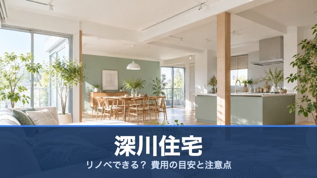 深川住宅の室内イメージ