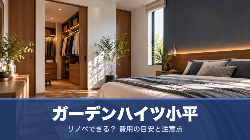 ガーデンハイツ小平のリノベーションのイメージ画像