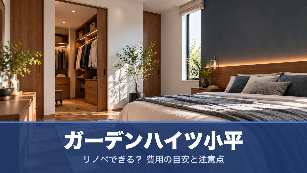 ガーデンハイツ小平のリノベーションのイメージ画像