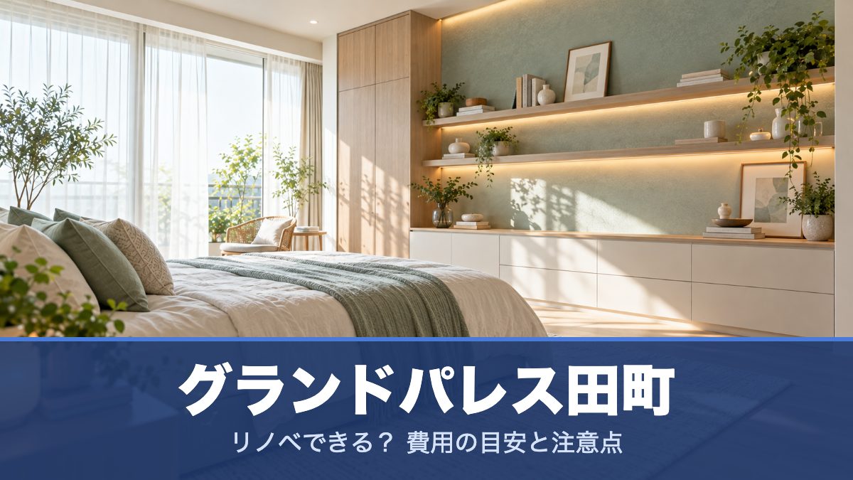 グランドパレス田町のリノベーションのイメージ画像