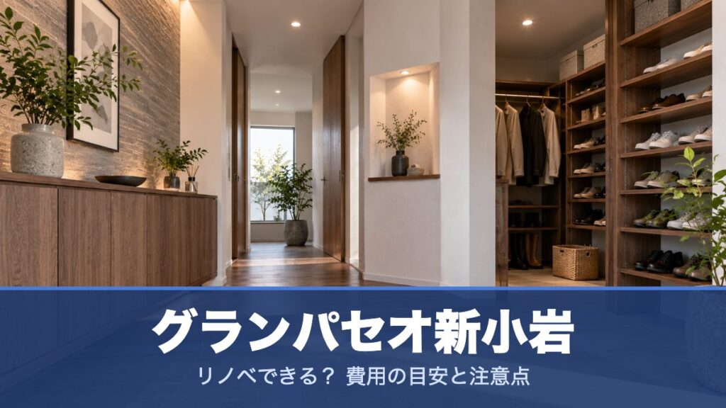 グランパセオ新小岩のリノベーションのイメージ画像