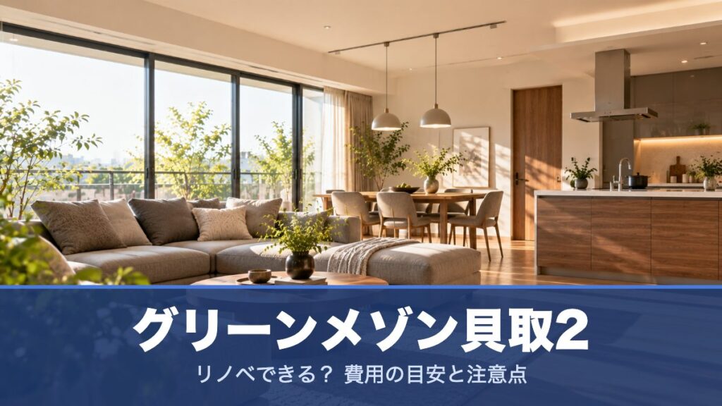 グリーンメゾン貝取2のリノベーションのイメージ画像
