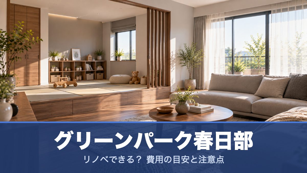 グリーンパーク春日部のリノベーションのイメージ画像