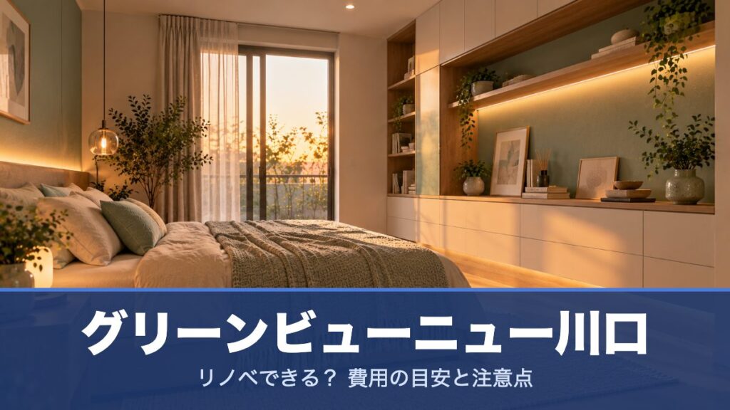 グリーンビューニュー川口のリノベーションのイメージ画像