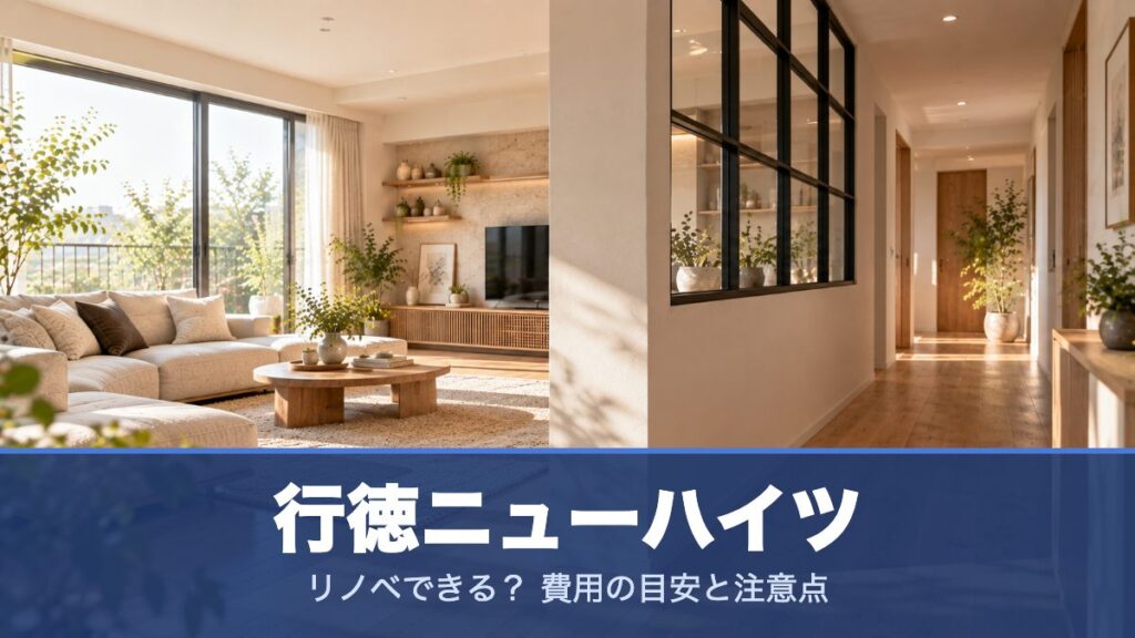 行徳ニューハイツのリノベーションのイメージ画像